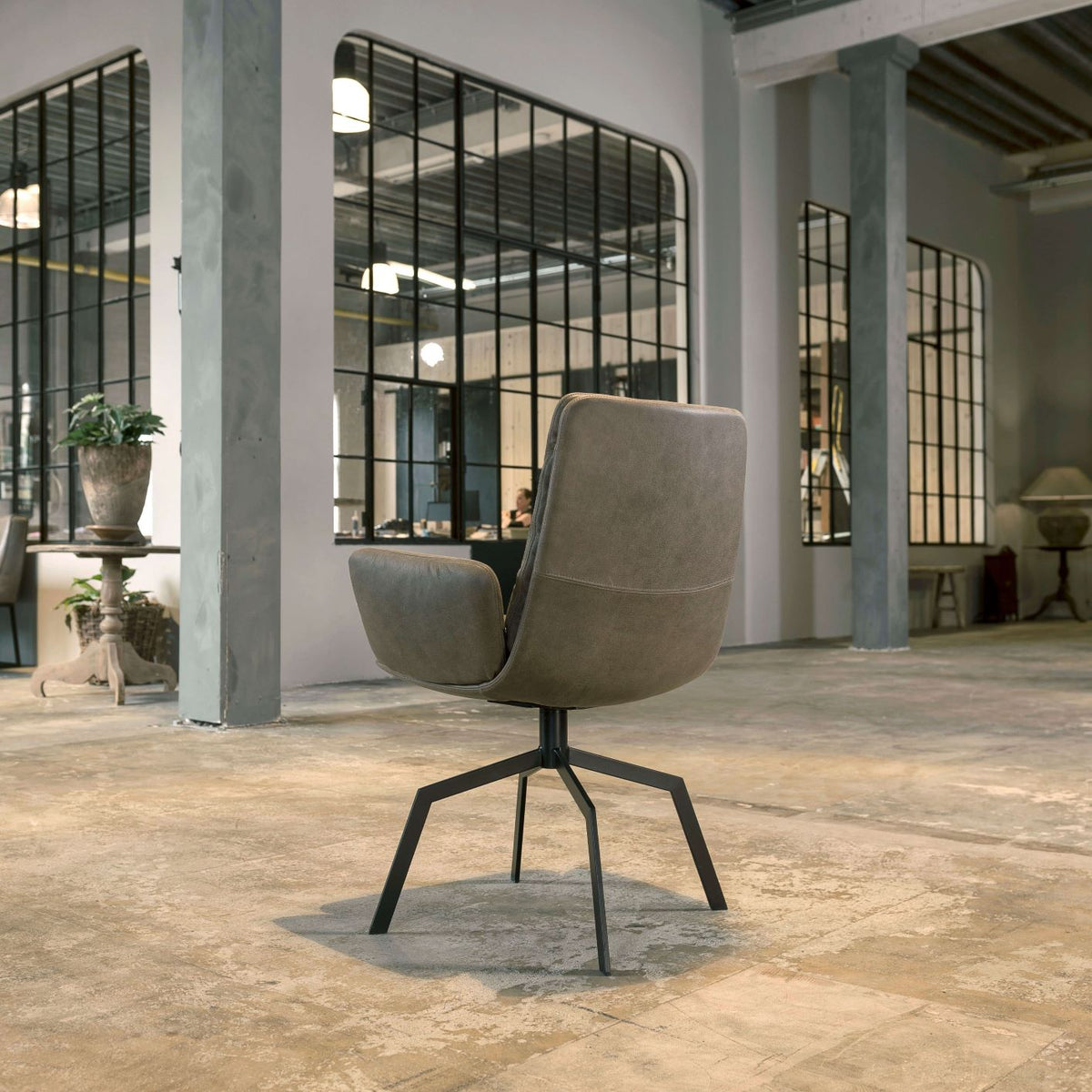 Moderne eetkamerstoelen met armleuning | KFF Arva | S30