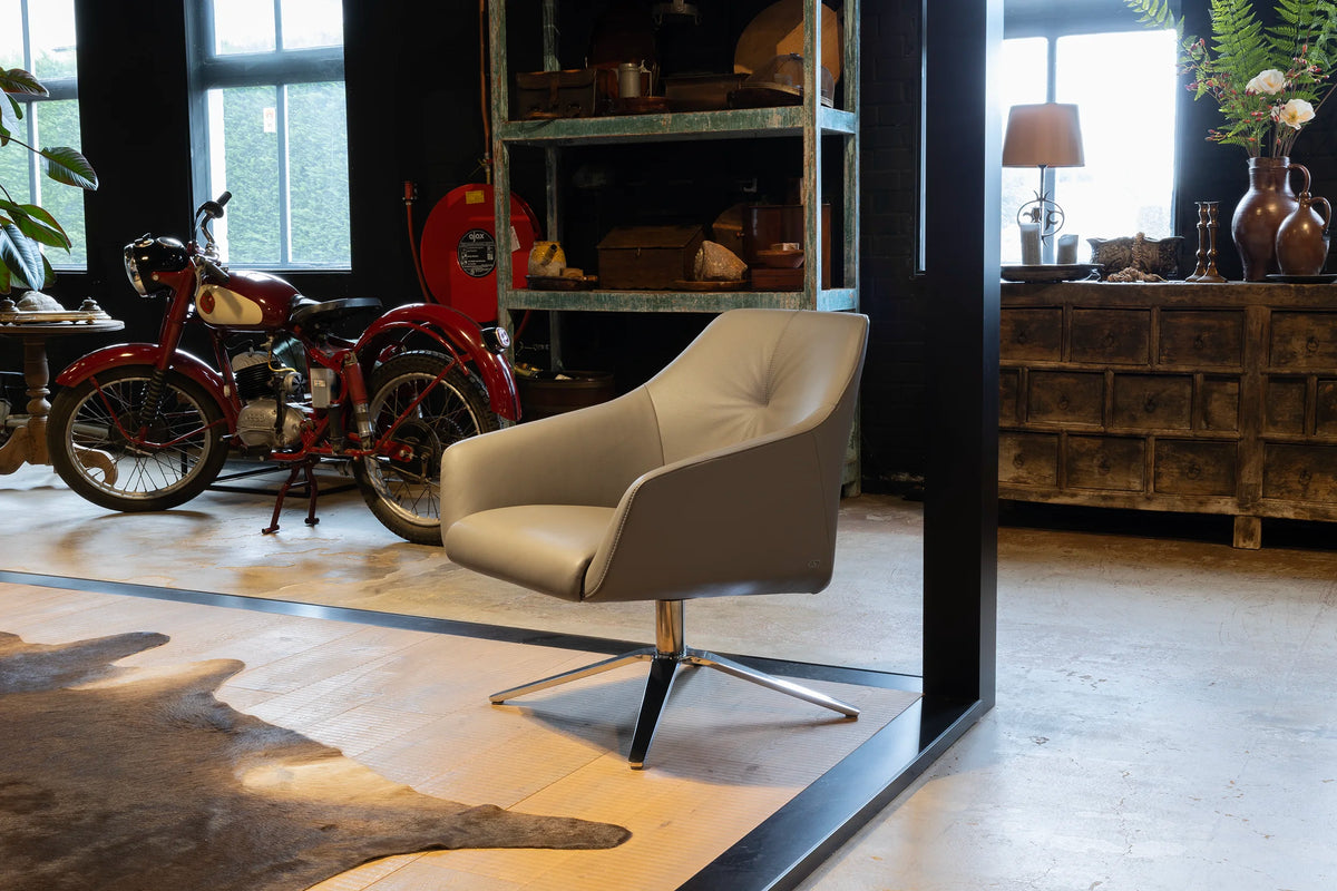 DS-278 draaistoel van uitzonderlijk leer | de Sede