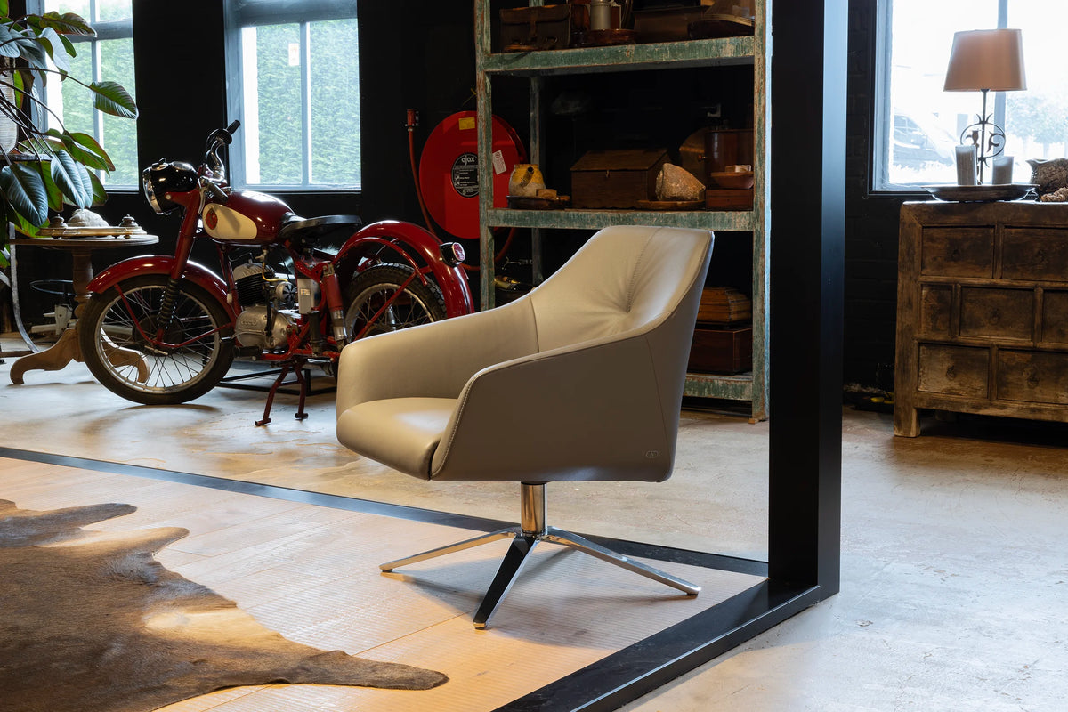 DS-278 draaistoel van uitzonderlijk leer | de Sede