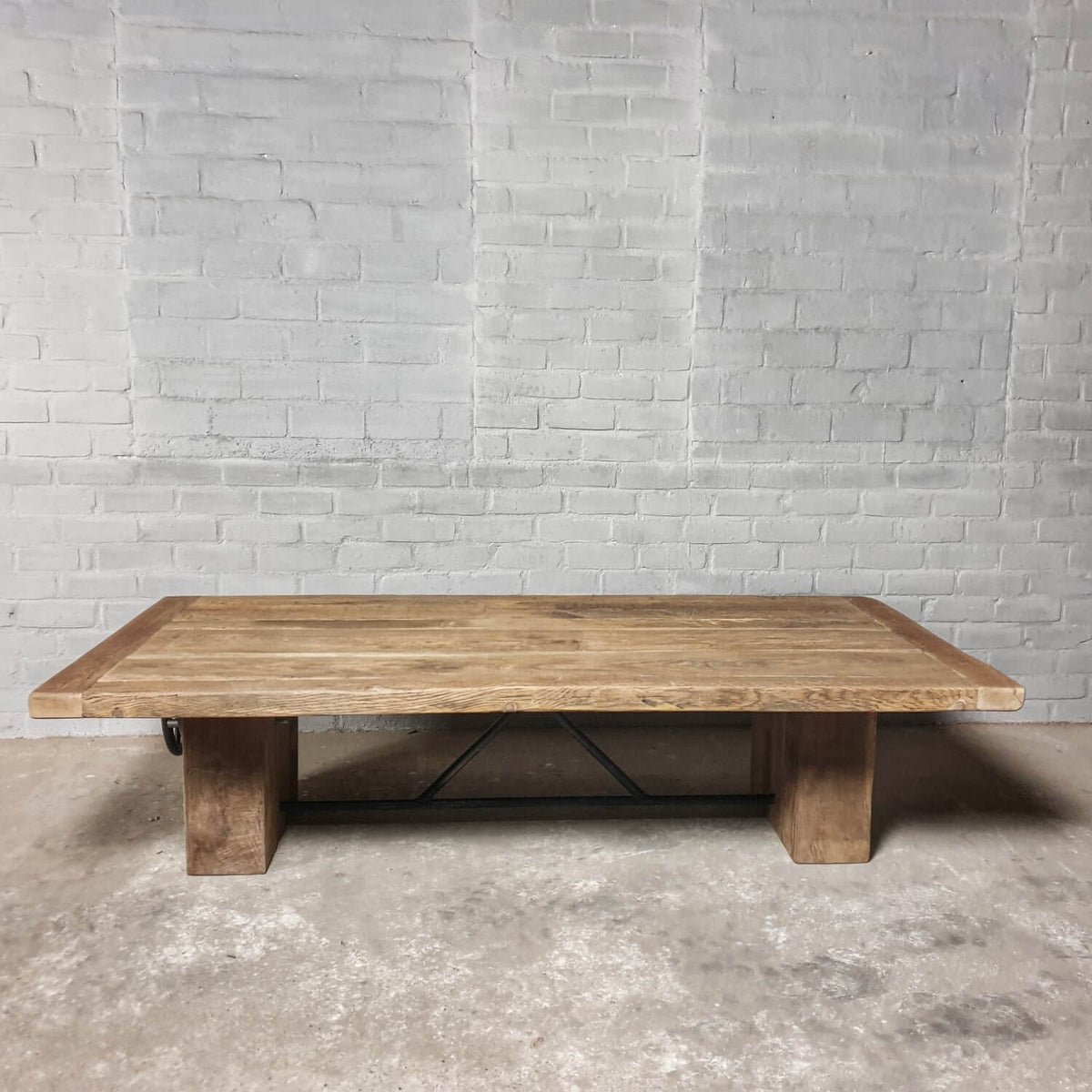 Eiken salontafel in hoogte verstelbaar - Op maat - Z019