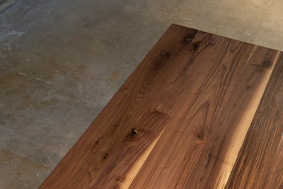 Franse notenhouten eettafel op maat - G022-N