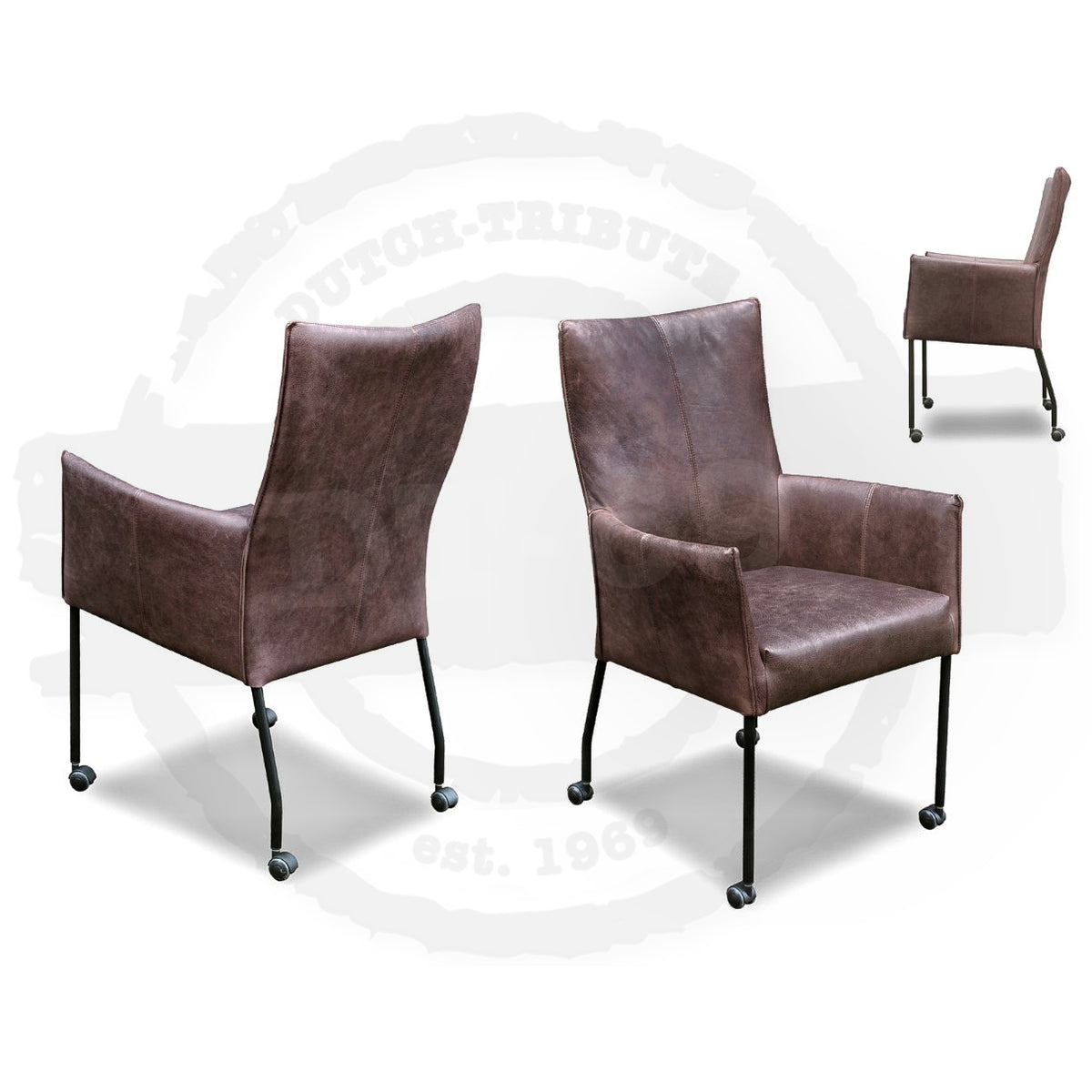Stoel Kasper - met armleuning - S023