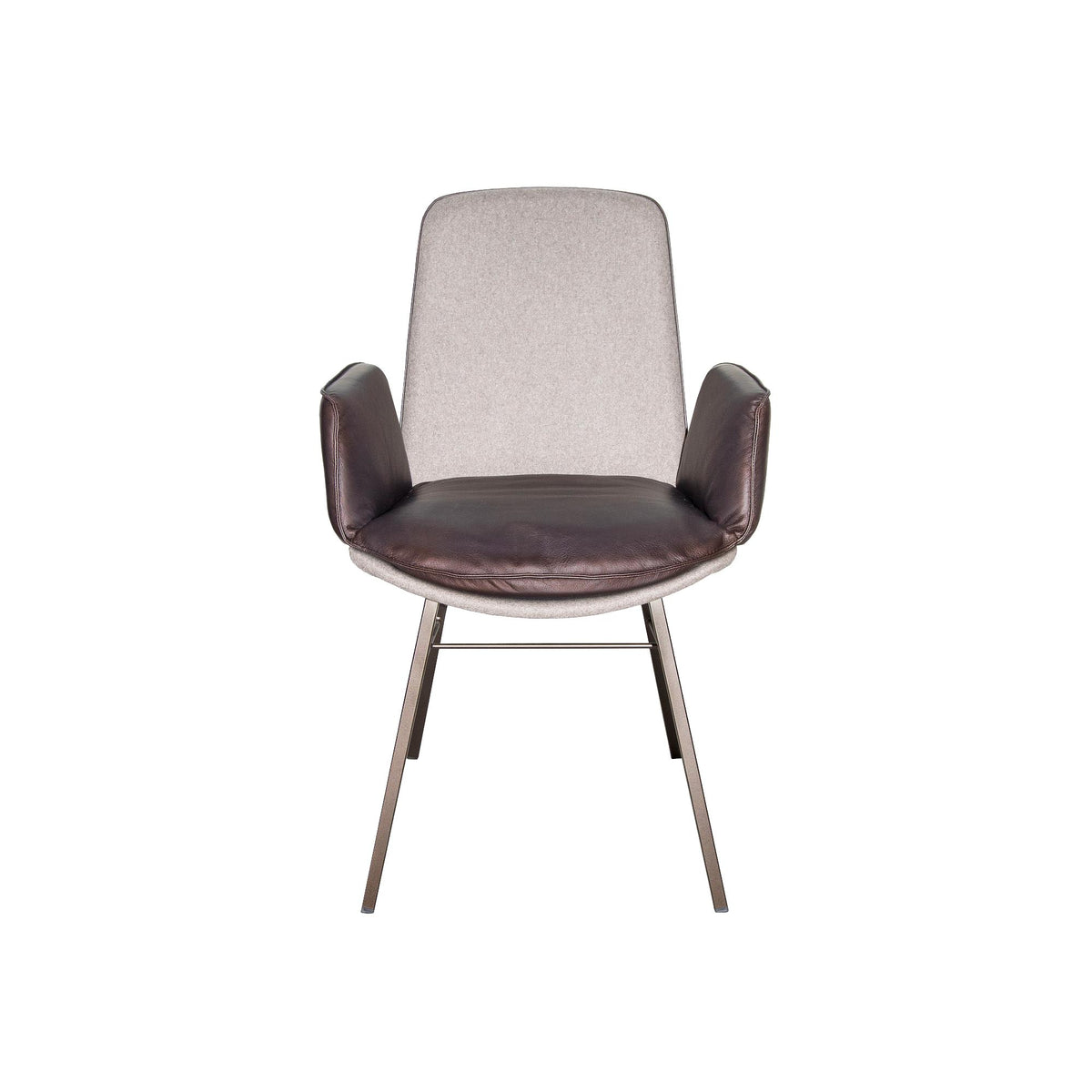 Moderne eetkamerstoelen zonder armleuning | KFF Lhasa | S33