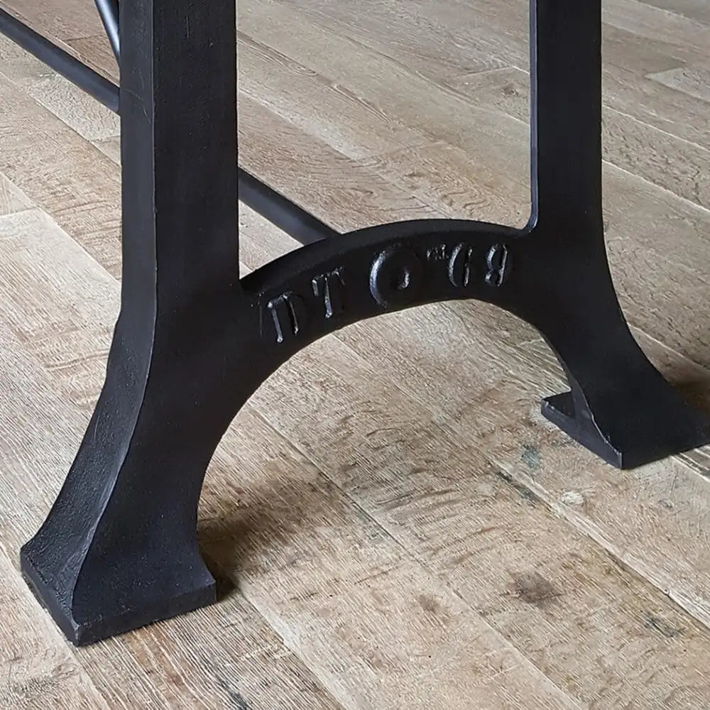 Matt-zwarte finish tafelpoten