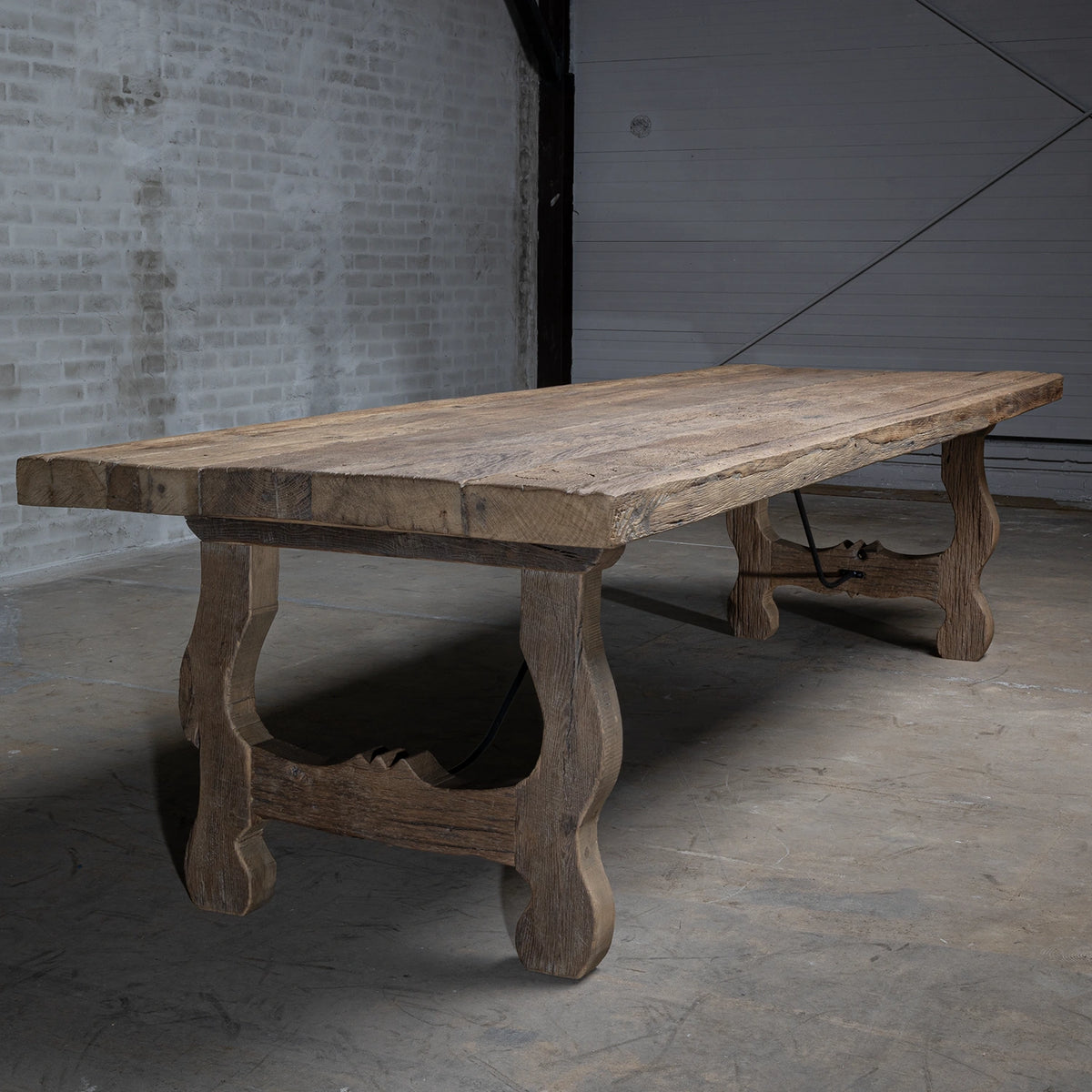 Spaanse kloostertafel Santa Faz van massief oud eikenhout