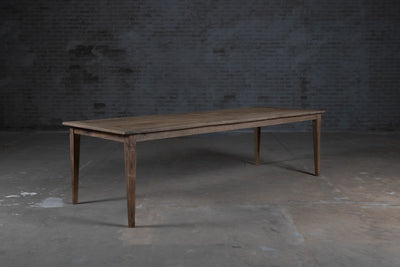 Franse eiken eettafel Pierre van rustiek hout - Op voorraad - H027