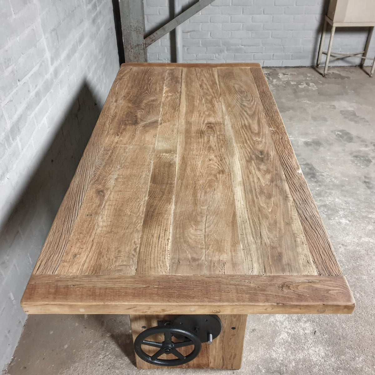 Eiken salontafel in hoogte verstelbaar - Op maat - Z019