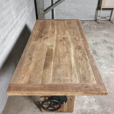 Eiken salontafel in hoogte verstelbaar - Op maat - Z019