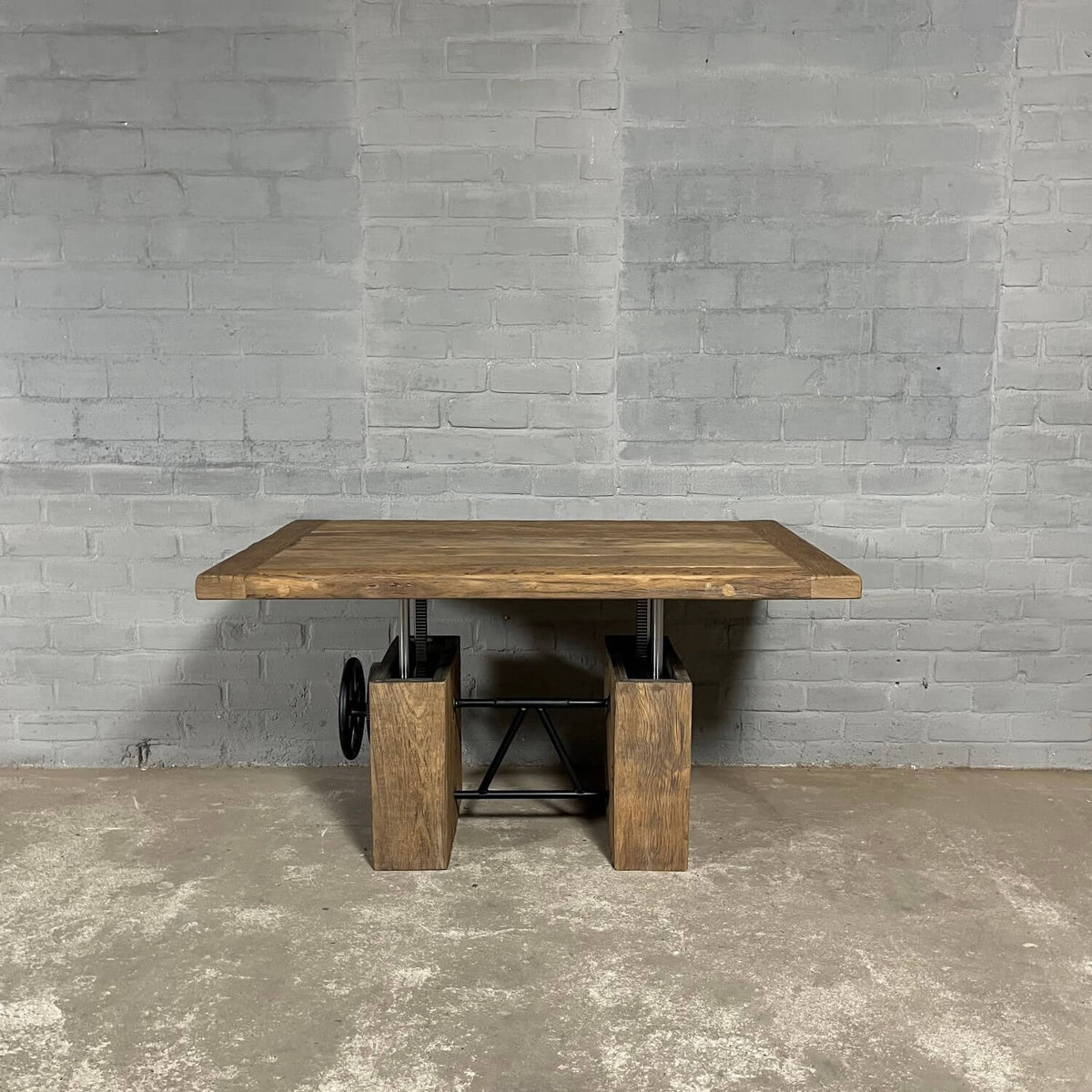 Eiken salontafel in hoogte verstelbaar - Op maat - Z019