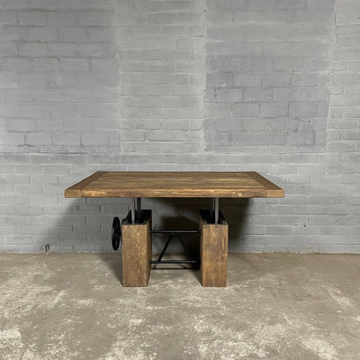 Eiken salontafel in hoogte verstelbaar - Op maat - Z019