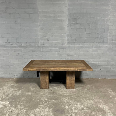 Eiken salontafel in hoogte verstelbaar - Op maat - Z019