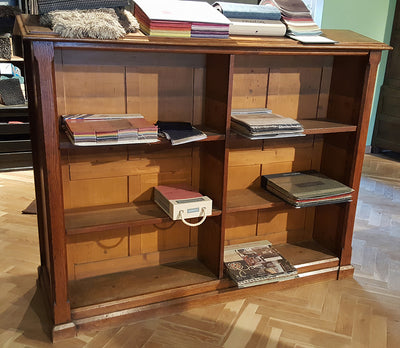 Antieke dubbele boekenkast - A008
