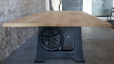 Industriële Salontafel in hoogte verstelbaar - metalen tafelpoten - DT25